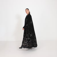 مخمل أسود مع طباعه - Image 5