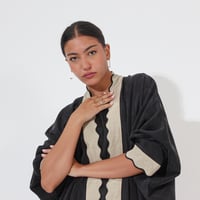 حرير مغسول اسود  - Image 10