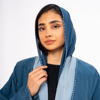 Blue washed silk  - Image 5