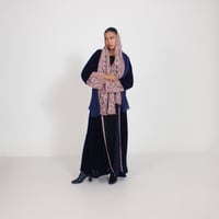 مخمل مع دانتيل بينك - Image 3