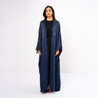 Floral silk with lace - Image 2