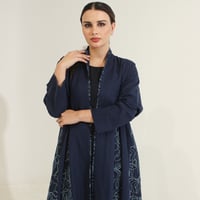 لينن ازرق مثلثات - Image 5