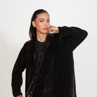 مخمل بني مثلثات - Image 6