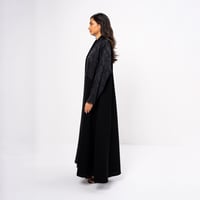 Black silk crepe - Image 3