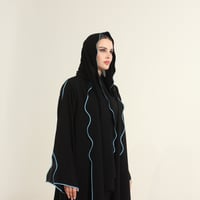 كريب اسود مموج - صورة 2