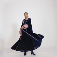 مخمل مع دانتيل بينك - Image 6