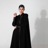كريب اسود كلوش - Image 4