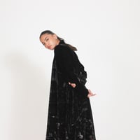 مخمل أسود مع طباعه - Image 6