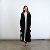 كريب اسود مع فتحات جانبيه - Image 1