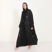 حرير مشجر اسود - Image 1