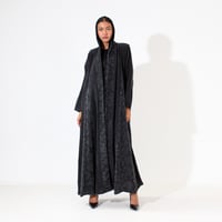 حرير مغسول اسود مثلثات - Image 1