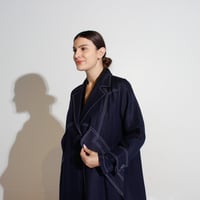 لينن كحلي بليزر - Image 6