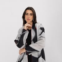 طباعه لينن اسود و ابيض - صورة 5