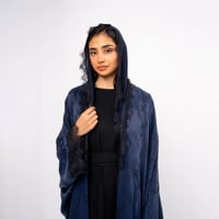 Floral silk with lace - Image 5