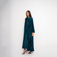 مخمل تركواز شك - Image 2