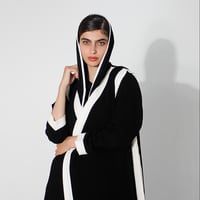 كريب اسود مع خطوط بيضاء - Image 7