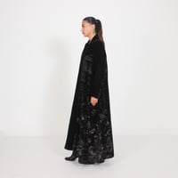 مخمل أسود مع طباعه - Image 3