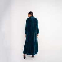 مخمل تركواز شك - Image 3