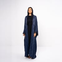 Floral silk with lace - Image 1