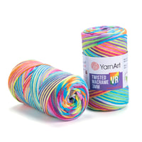 خيط مكرمية ملون Twisted Macrame 3mm VR شركة يارن ارت رقم 919 - صورة 1