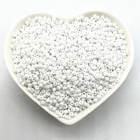 خرز اساور ناعم ابيض \ فضي \ اسود - صورة 4