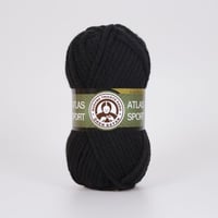خيوط اطلس سبورت Atlas Sport صناعة تركية  رقم 999 - صورة 1