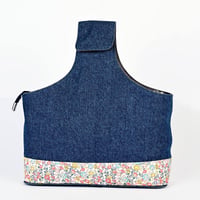 حقيبة قماشية لحفظ ادوات الحياكة والخيوط THE BLOOM WRIST BAG - صورة 2