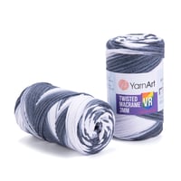 خيط مكرمية ملون Twisted Macrame 3mm VR شركة يارن ارت رقم 910 - صورة 1