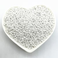 خرز اساور ناعم ابيض \ فضي \ اسود - صورة 2