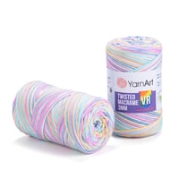 خيط مكرمية ملون Twisted Macrame 3mm VR شركة يارن ارت رقم  929 - صورة 1