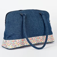 حقيبة قماشية لحفظ ادوات الحياكة والخيوط THE BLOOM SHOULDER BAG - صورة 5