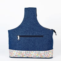 حقيبة قماشية لحفظ ادوات الحياكة والخيوط THE BLOOM WRIST BAG - صورة 4