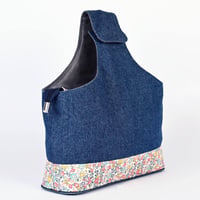 حقيبة قماشية لحفظ ادوات الحياكة والخيوط THE BLOOM WRIST BAG - صورة 3