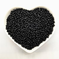 خرز اساور ناعم ابيض \ فضي \ اسود - صورة 5