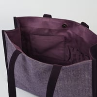 حقيبة قماشية لحفظ ادوات الحياكة والخيوط THE SNUG TOTE BAG - صورة 3