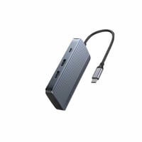 وصلة انكر متعددة المنافذ الى تايب سي (7 في 1) منفذين HDMI + منفذ تايب سي + 4 منافذ يو اس بي - صورة 1