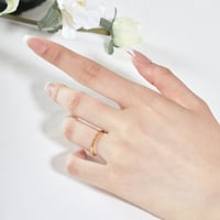 خاتم فضة عيار 925 - صورة 2