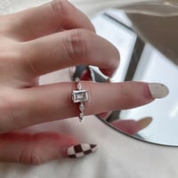 خاتم فضة عيار 925 - صورة 4