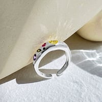 خاتم فضة عيار 925 - صورة 1