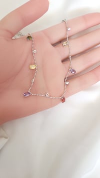 قلادة (شوكر) فضة عيار 925 - صورة 2