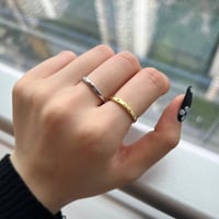 خاتم فضة عيار 925 - صورة 2