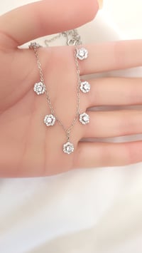 قلادة (شوكر) فضة عيار 925 - صورة 2