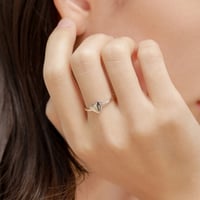 خاتم فضة عيار 925 - صورة 2