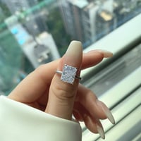خاتم فضة عيار 925 - صورة 1