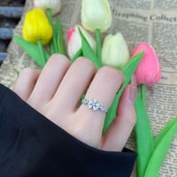 خاتم فضة عيار 925 - صورة 2