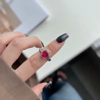 خاتم فضة عيار 925 - صورة 3
