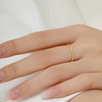 خاتم فضة عيار 925 - صورة 2