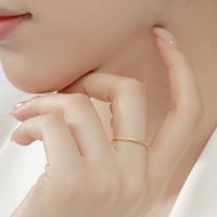 خاتم فضة عيار 925 - صورة 3