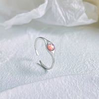 خاتم فضة عيار 925 - صورة 1