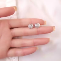 حلق فضة عيار 925 - صورة 2